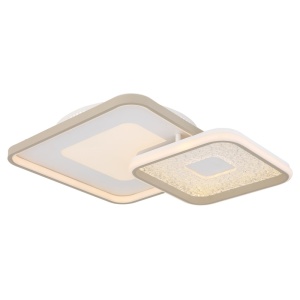 Plafoniera LED Mosaiko 48W, lumina calda/neutra/rece, 3100 lm, telecomanda, IP20, dimabila, alba mat, Globo Lighting [10]- savelectro.ro