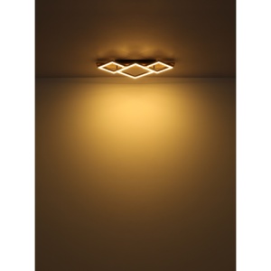 Plafoniera LED Obrien 32W, 1590 lm, lumina calda (3000K), 61 cm, IP20, imitatie lemn, Globo Lighting [8]- savelectro.ro