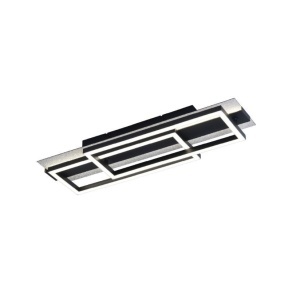 Plafoniere LED, Plafoniera LED Rob 24W, 1105 lm, lumina neutra (4000 K), IP20, alba+neagra, Klausen - savelectro.ro