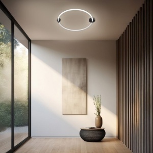 Plafoniera LED Smart Fiora, 32W, lumina calda/neutra/rece, alba, Klausen [5]- savelectro.ro