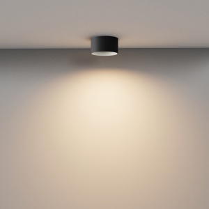 Plafoniera LED Vega C089CL-12W3K-B, 12W, 890lm, lumina calda, IP20, neagra+aurie, Maytoni [4]- savelectro.ro