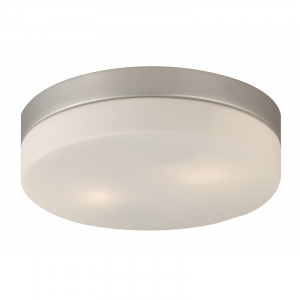 Corpuri de Iluminat Interior, Plafoniera Opal 48402, 2xE27, nichel mat, IP20, Globo - savelectro.ro