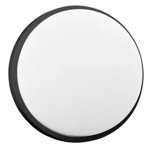 Plafoniera pentru exterior LED Agat AD-OP-6112BLPM4, 15W, 1100lm, lumina calda, IP54, neagra, Adviti [1]- savelectro.ro