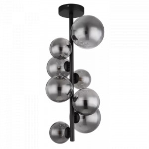 Plafoniera Riha 56133-8D, 8xG9, fumurie+neagra, IP20, Globo Lighting [3]- savelectro.ro