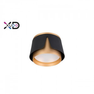 Corpuri de iluminat, Plafoniera Xudo, 1xGX53, auriu+negru - savelectro.ro
