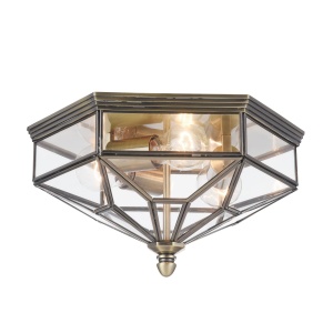 Plafoniera Zeil H356-CL-03-BZ, 3xE27, bronz+transparenta, IP20, Maytoni [3]- savelectro.ro