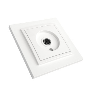 Prize si intrerupatoare Olbia, Priza TV, alba, Olbia Titan - savelectro.ro