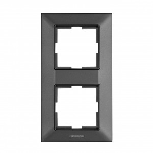 Rama 2 module, verticala, IP20, Grafit, Panasonic Arkedia Slim