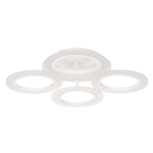 Plafoniere LED, (RESIGILAT) Plafoniera LED Smart Optimus KL151063, dimabila, cu telecomanda, 54W, 4700lm, lumina calda+neutra+rece, IP20, alba, Klausen - savelectro.ro