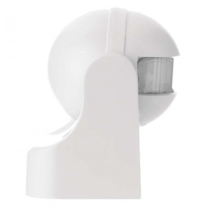 Senzor de miscare aplicat PIR, distanta detectie 12 metri, unghi detectie 180 grade, alb, EMOS [3]- savelectro.ro