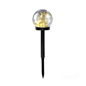 Set 5 lampi solare, forma minge, lumina calda(3000 K), Kobi [2]- savelectro.ro