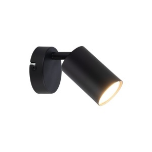 Spoturi, Spot aplicat Core, 1xGU10, IP20, negru, Klausen - savelectro.ro
