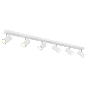 Spoturi, Spot aplicat Robby 6xGU10, orientabil, IP20, alb mat, Globo Lighting - savelectro.ro