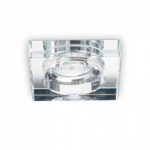 Spoturi, Spot Blues Fi 114019, patrat, 1xGU10, transparent, Ideal Lux - savelectro.ro