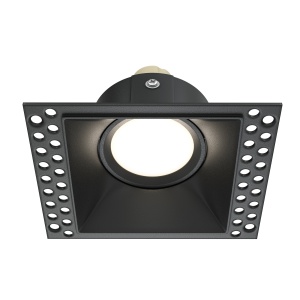 Spot Dot DL042-01-SQ-B, incastrat, 1xGU10, negru, IP20, Maytoni [1]- savelectro.ro