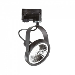 Spot Glim Track 229683, orientabil, 1xGU10, negru, IP20, Ideal Lux [1]- savelectro.ro
