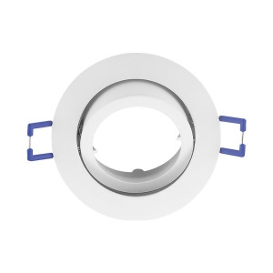 Spot incastrat rotund, aluminiu, alb, IP20, Braytron [3]- savelectro.ro