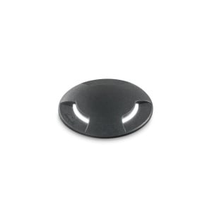 Spot incastrat rotund exterior Way Triple D120, 1xGX53, IP67, negru, Ideal Lux
