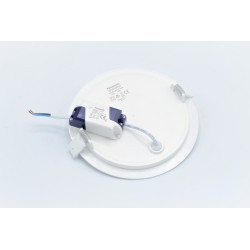 Spot LED 12W Incastrat, Rotund, Panasonic, 850lm, Lumina Calda (3000K), Alb [3]- savelectro.ro