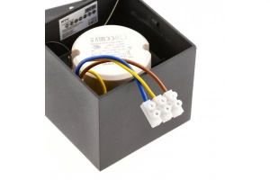 Spot LED 20W Aplicat, GTV, 1920lm, Lumina Neutra (4000K), Negru [4]- savelectro.ro