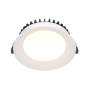 Spot LED 24W Incastrat, Maytoni, 1800lm, Lumina Neutra (4000K), Alb [2]- savelectro.ro