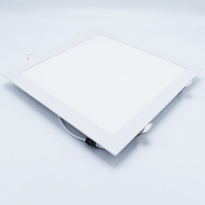 Spot led patrat, 24W, 1850 lm, lumina calda (3000K), 300x300 mm, IP20, alb, Braytron