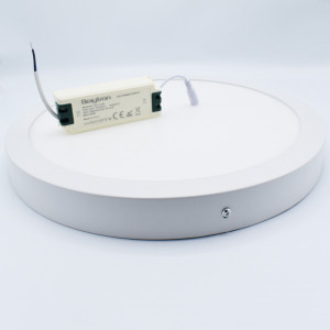 Aplica LED 36W rotunda, 2500 lm, lumina rece (6500K), IP20, Ø403 mm, alba Braytron