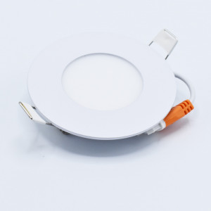 Spot led rotund incastrat 3W, 150 lm, IP20, lumina naturala (4000K), Ø85 mm, alb, Braytron