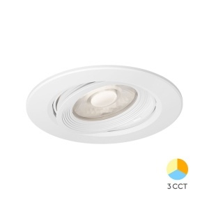 Spoturi, Spot LED incastrat 5W, 450lm, lumina calda/neutra/rece, IP20, alb, Braytron - savelectro.ro