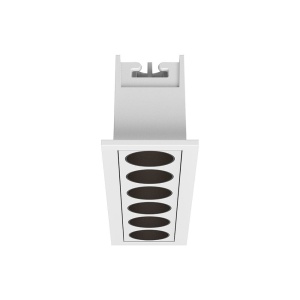 Spot LED linear incastrabil 9W, 650lm, lumina neutra (4000 K), alb, Braytron [5]- savelectro.ro