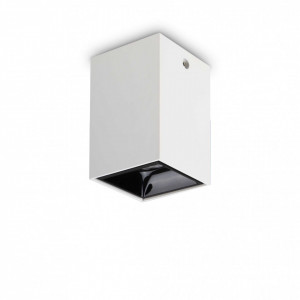 Spoturi, Spot LED Nitro Fi 206011, patrat, 15W, 1350lm, lumina calda, IP20, alb, Ideal Lux - savelectro.ro