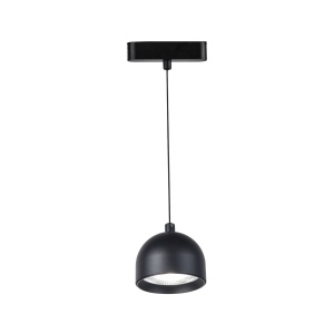 Spoturi pe sina magnetica, Spot LED pentru sina magnetica slim, tip pendul, 8W, lumina neutra(4000 K), negru, Klausen - savelectro.ro