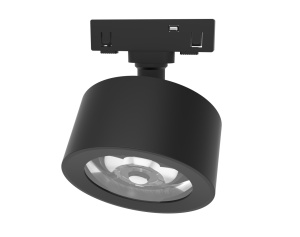 Spoturi pe sina magnetica, Spot LED sina magnetica M05, 7W, 560 lm, lumina neutra (4000 K), IP20, negru, Optonica - savelectro.ro