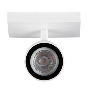 Spot LED smart 4.5W Yeelight, aplicat, RGB+lumina calda/neutra/rece, alb [2]- savelectro.ro