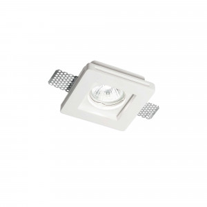 Spot Samba 150291, patrat, incastrat, 1xGU10, alb, IP20, Ideal Lux [1]- savelectro.ro