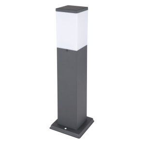 Stalpi iluminat exterior, Stalp exterior Herri 31731, 1xE27, 45 cm, IP44, antracit, Globo Lighting - savelectro.ro