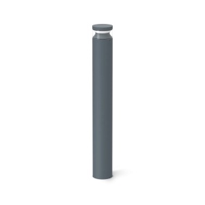Stalp exterior LED Boeing H100 14W, 320lm, lumina calda (3000 K), IP65, antracit, Ideal Lux