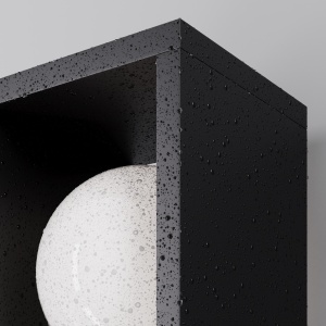 Stalp exterior Slate, 10W, lumina calda (3000K), IP65, grafit, Maytoni [4]- savelectro.ro