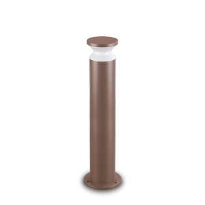 Stalpi iluminat exterior, Stalp exterior Torre H80, 1xE27, IP65, cafeniu, Ideal Lux - savelectro.ro