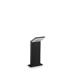 Stalpi iluminat exterior, Stalp LED exterior Style H030 8.5W, 720lm, lumina calda (3000 K), IP54, negru, Ideal Lux - savelectro.ro