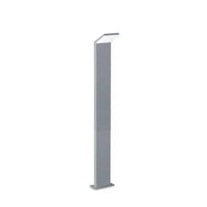 Stalpi iluminat exterior, Stalp LED exterior Style H100 8.5W, 790lm, lumina neutra (4000 K), IP54, gri, Ideal Lux - savelectro.ro
