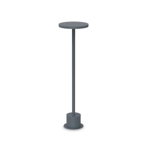 Stalpi iluminat exterior, Stalp LED exterior Toffee D160 H050, 11W, 890lm, lumina calda (3000 K), IP65, antracit, Ideal Lux - savelectro.ro