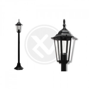 Stalp pentru exterior Victoria Masterled, negru, 1050mm, dulie E27 [2]- savelectro.ro