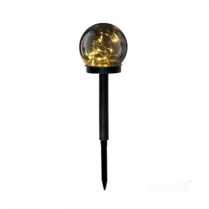 Corpuri de iluminat exterior, Stalp solar LED SPHERE G2, lumina calda(3000 K), IP44, Kobi - savelectro.ro