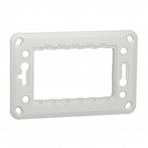 Prize si intrerupatoare, Suport 3 module, plastic, IP20, Schneider Noua Unica - savelectro.ro