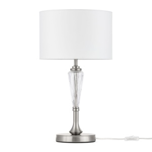 Veioza Alicante MOD014TL-01N, cu intrerupator, 1xE14, crom+alba, IP20, Maytoni [4]- savelectro.ro