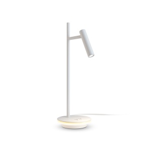 Veioza LED Estudo Z010TL-L8W3K, cu intrerupator, 8W, 550lm, lumina calda, IP20, alba, Maytoni [2]- savelectro.ro