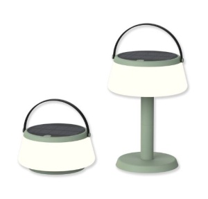 Lampi de birou si veioze, Veioza Solara LED Vivo 2-in-1, 2.2W, 2700K, IP44, Verde - savelectro.ro