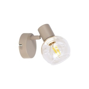 Aplice, Aplica Aera, 1xE14, IP20, bej, Klausen - savelectro.ro