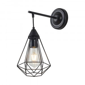 Aplice, Aplica Braytron BR-BV03-00033, 1xE27, negru - savelectro.ro